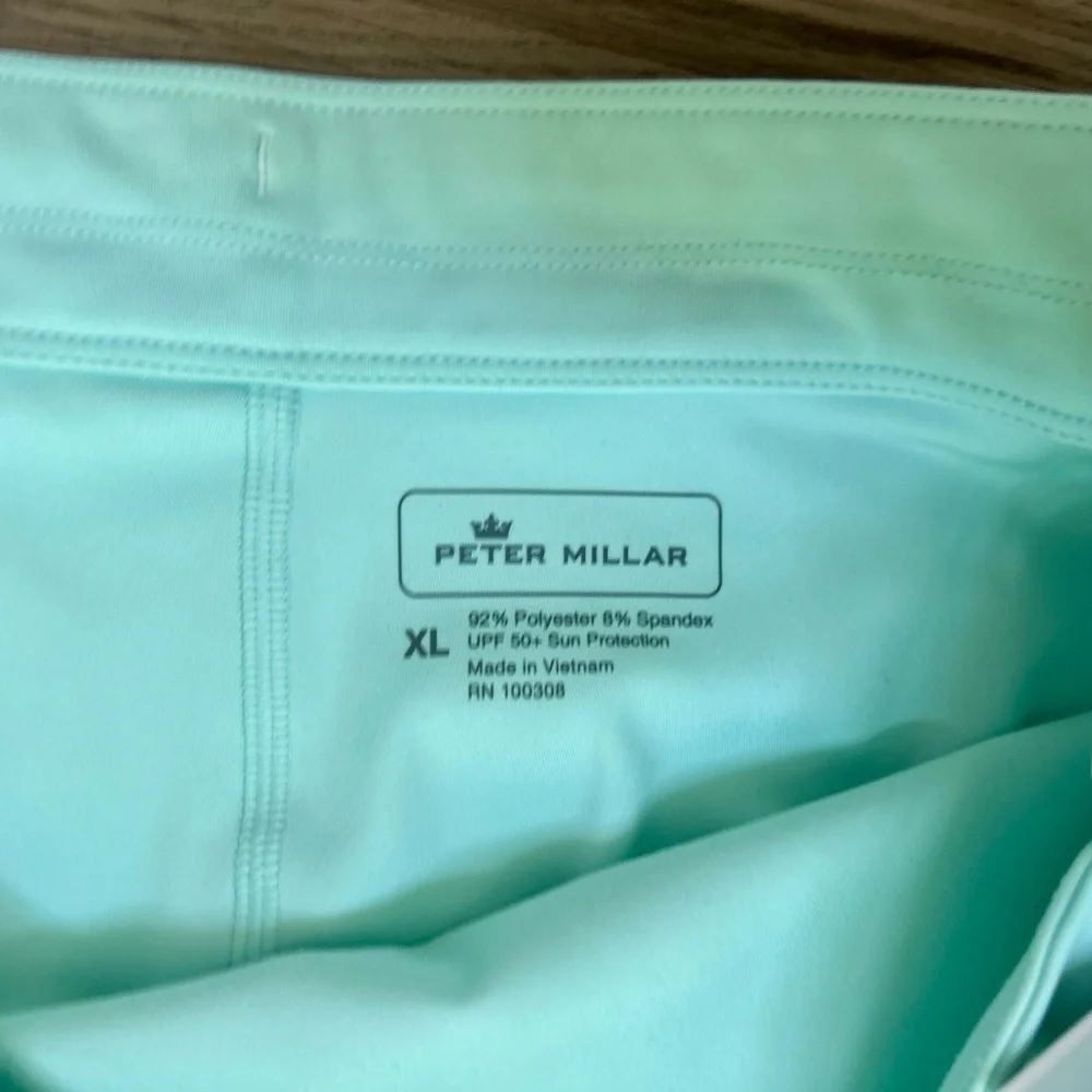 NEW WOMENS PETER MILLAR ATHLETIC SKORT SKIRT / XL/ NWT/MINT (TURQUOISE)